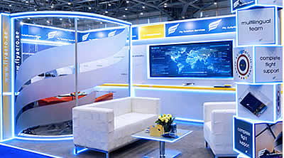 Commercial Exhibition Graphic Design for Stands & Booths